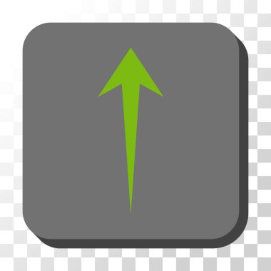 Yuvarlatılmış Kare vektör düğmesini yukarı ok