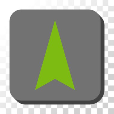 Yuvarlatılmış Kare vektör düğmesini yukarı ok ucu