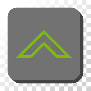 Yuvarlatılmış Kare vektör düğmesini yukarı ok ucu