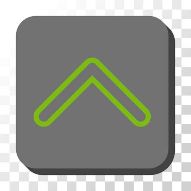 Yuvarlatılmış Kare vektör düğmesini yukarı ok ucu