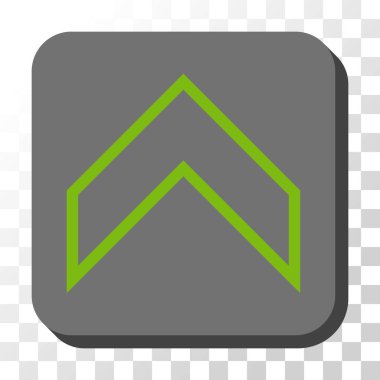 Yuvarlatılmış Kare vektör düğmesini yukarı ok ucu