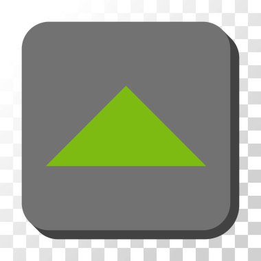 Yuvarlatılmış Kare vektör düğmesini yukarı ok ucu