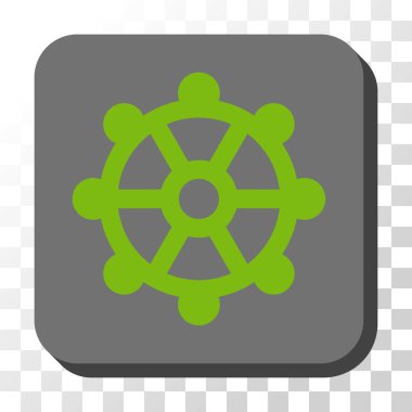 COG yuvarlatılmış kare vektör düğmesi