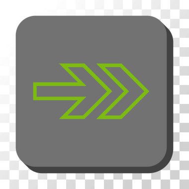 Kare vektör düğmesini yön sağ yuvarlak