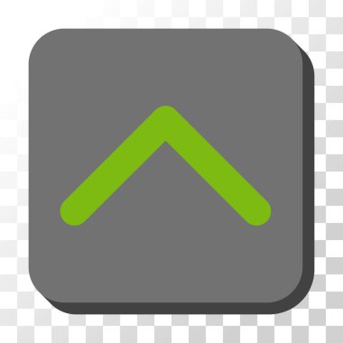 Yuvarlatılmış Kare vektör düğmesini yukarı yön