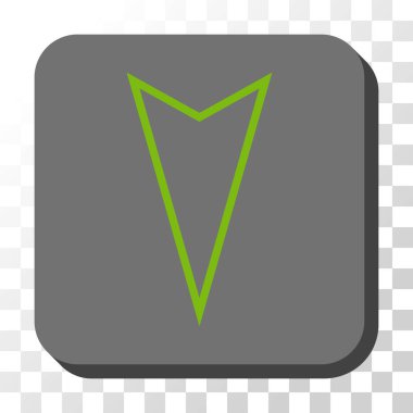 İşaretçiyi yuvarlatılmış kare vektör düğmesini basılı