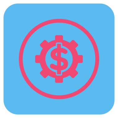 Mali seçenekleri düz kare vektör simgesi