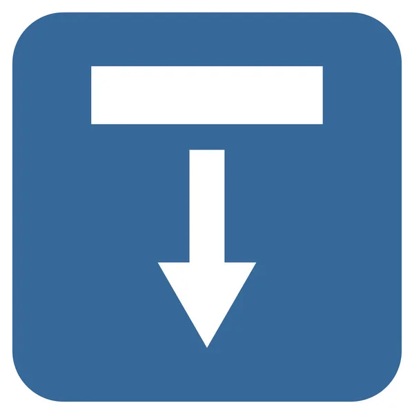 Strhnout plochý čtvercový vektorové ikony — Stockový vektor