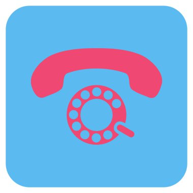 Darbe düz çevirme vektör simgesi kare