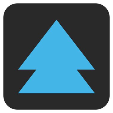 Düz kare vektör simge taşı