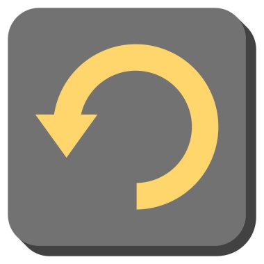 Yuvarlatılmış Kare vektör simgesi Döndür