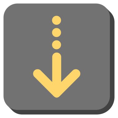 Yuvarlatılmış Kare vektör simgesi gönder