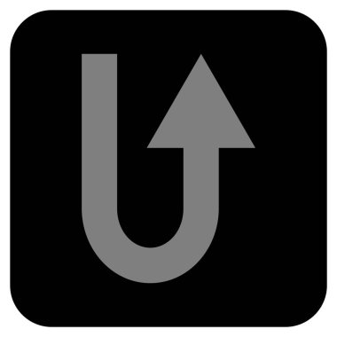 İleri düz kare vektör simge açmak