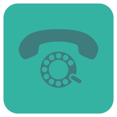 Darbe düz çevirme vektör simgesi kare