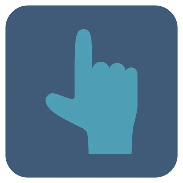 Ukazatele ve tvaru ruky se byt na druhou vektorové ikony — Stockový vektor
