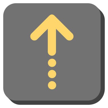 Yuvarlatılmış Kare vektör simge gönder