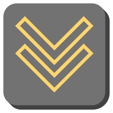 Yuvarlatılmış Kare vektör simgesi kaydır