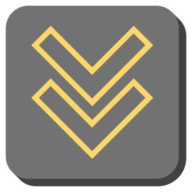 Yuvarlatılmış Kare vektör simgesi kaydır