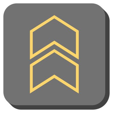 Yuvarlatılmış Kare vektör simge kayması