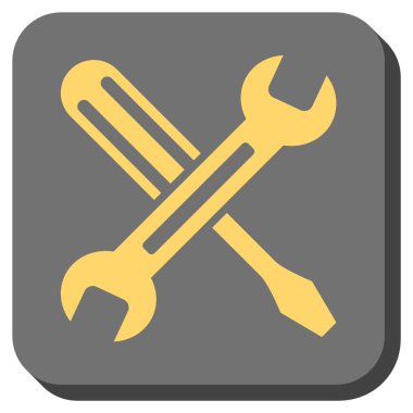 Yuvarlatılmış Kare vektör simge ayarlama