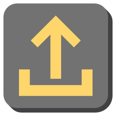 Yuvarlatılmış Kare vektör simge yüklemek