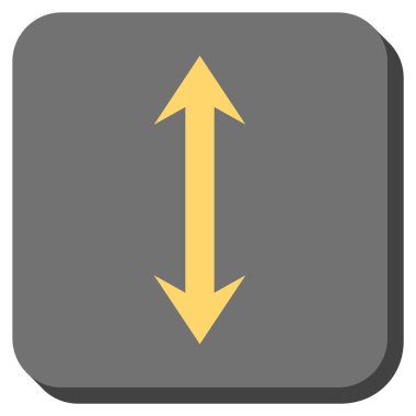 Dikey Çevir yuvarlatılmış kare vektör simgesi