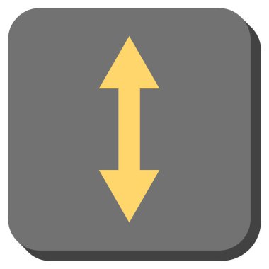 Dikey Çevir yuvarlatılmış kare vektör simgesi