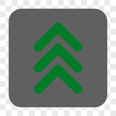 Yuvarlatılmış Kare düğmesini yukarı çift ok ucu