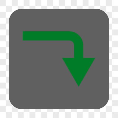 Yuvarlatılmış Kare düğmesini basılı açmak