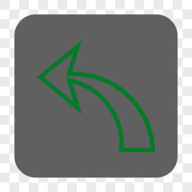 Yuvarlatılmış Kare düğme geri al