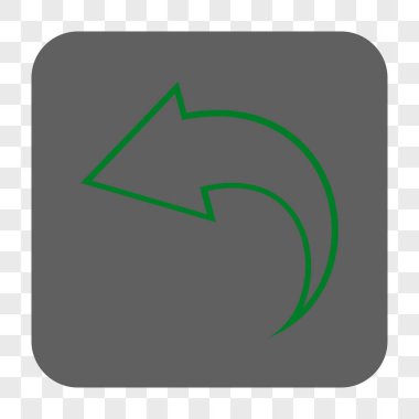 Yuvarlatılmış Kare düğme geri al