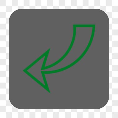 Yuvarlatılmış Kare düğme geri al