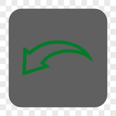 Yuvarlatılmış Kare düğme geri al