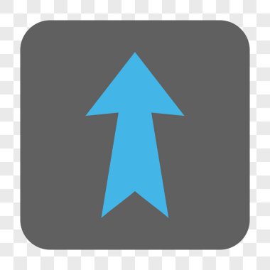 Yuvarlatılmış Kare düğmesini yukarı ok