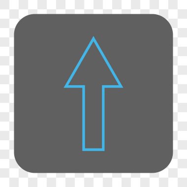 Yuvarlatılmış Kare düğmesini yukarı ok