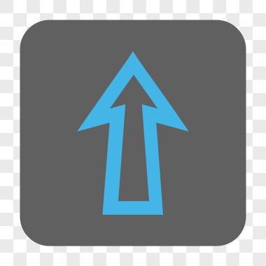 Yuvarlatılmış Kare düğmesini yukarı ok