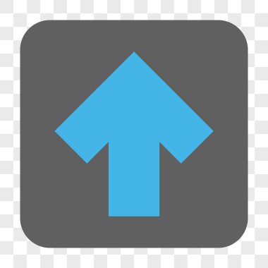 Yuvarlatılmış Kare düğmesini yukarı ok