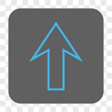 Yuvarlatılmış Kare düğmesini yukarı ok