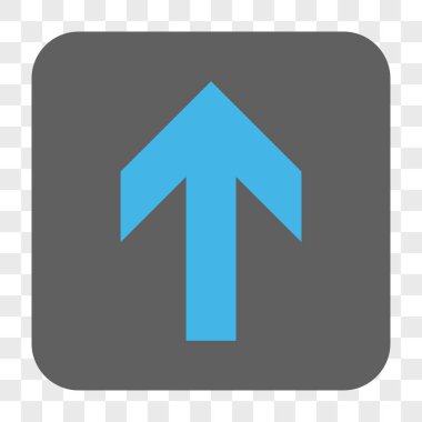 Yuvarlatılmış Kare düğmesini yukarı ok