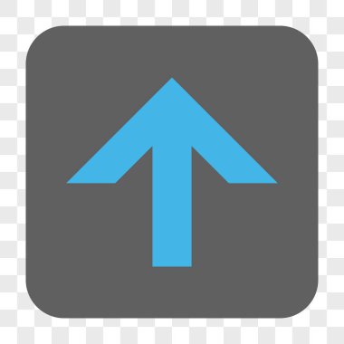 Yuvarlatılmış Kare düğmesini yukarı ok