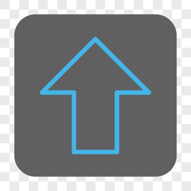 Yuvarlatılmış Kare düğmesini yukarı ok