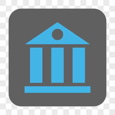 Banka Binası yuvarlak kare düğme