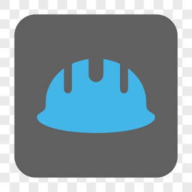 Kare düğme Oluşturucu Hardhat yuvarlak