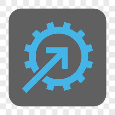 COG Tümleştirme yuvarlak kare düğme