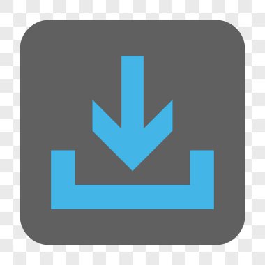 Yüklemeler yuvarlak kare düğme