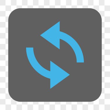 Exchange okları yuvarlak kare düğme