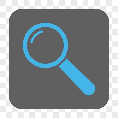 Büyüteç'i yuvarlak kare düğme