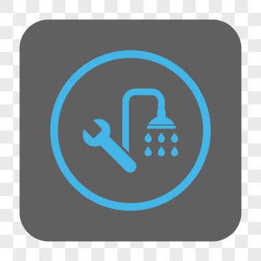 Sıhhi tesisat yuvarlak kare düğme