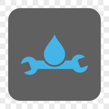 Sıhhi tesisat yuvarlak kare düğme