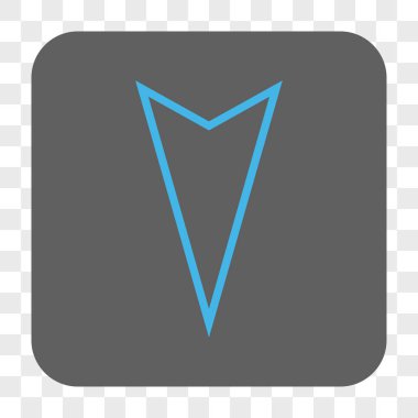 İşaretçiyi yuvarlatılmış kare düğmesini basılı